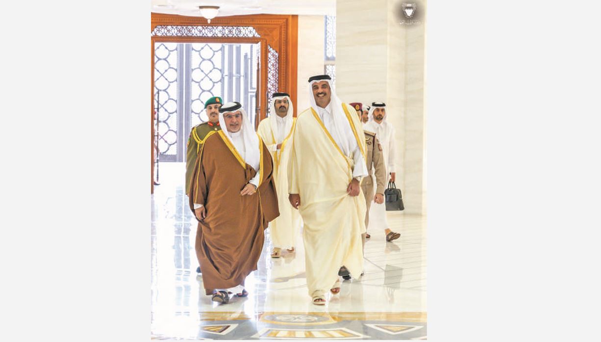 HRH Prince Salman praises strong Qatar relations